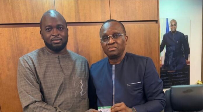 M. Antonio Souaré appelle les opérateurs économiques à rejoindre la chambre de commerce