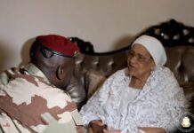 DÉCÈS DE HADJA ANDRÉE TOURÉ : le père de la nation, président Mamadi Doumbouya s’exprime !