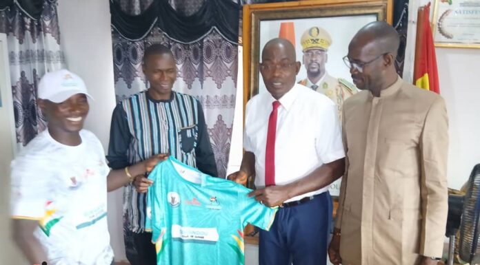 SIMANDOU TOUR CYCLISTE DE GUINÉE : L’équipe de pilotage est déjà dans la préfecture Guéckédou !