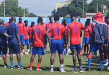 WEST AFRICA CHAMPIONS CUP : le horoya AC effectue sa première séance d’entraînement