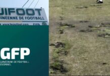 Ligue 1 et 2 guinéennes : des stades en ruine, combien de blessures faudra-t-il encore avant d’agir ?